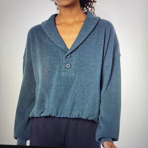 NWT PrAna Cozy Up Michie Top Sweater Dark Sky Heather  Size: Medium